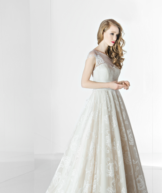 abito da sposa L368